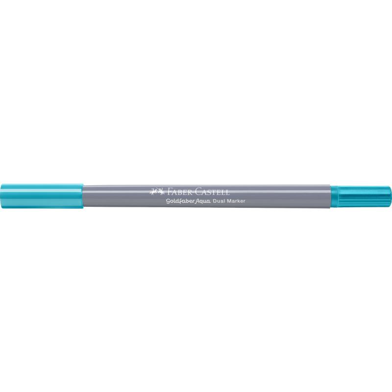 Faber-Castell Goldfaber Aqua Dual Marker 154 kobalttürkis hell